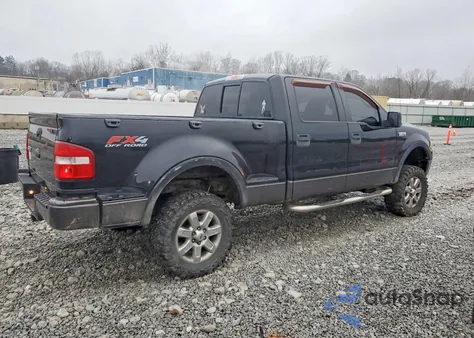 2007 Ford F150 Supercrew z USA, uszkodzony, nr VIN 1FTPW04507KB10144